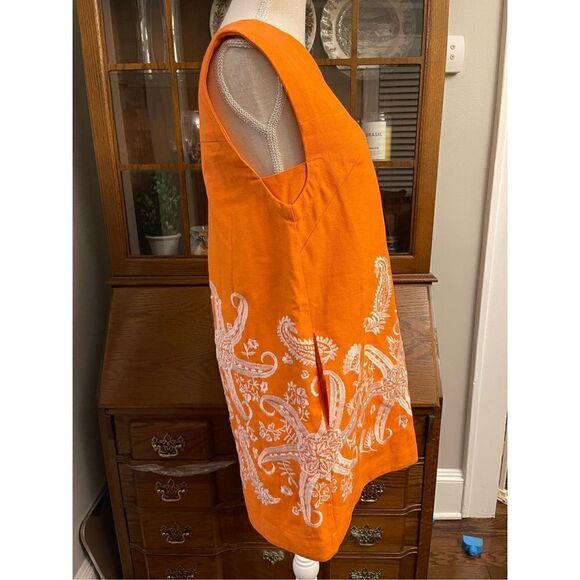 Anthropologie - Maeve Embroidered Tunic Dress size 4 - Picture 10 of 11